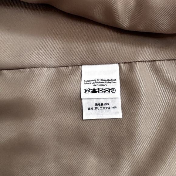 Eddie Bauer Sport Coat Blazer Jacket Mens Medium Khaki Three-Button 100% Cotton* - Picture 7 of 10